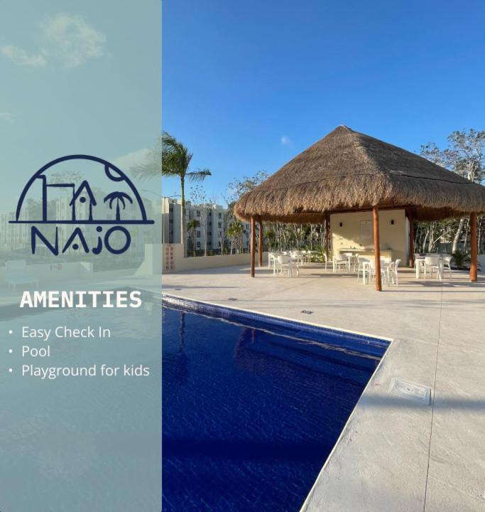 Villa Zamna Tulum 2Br W/Pool & Wifi Exterior foto