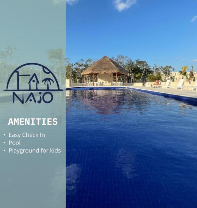 Villa Zamna Tulum 2Br W/Pool & Wifi Exterior foto