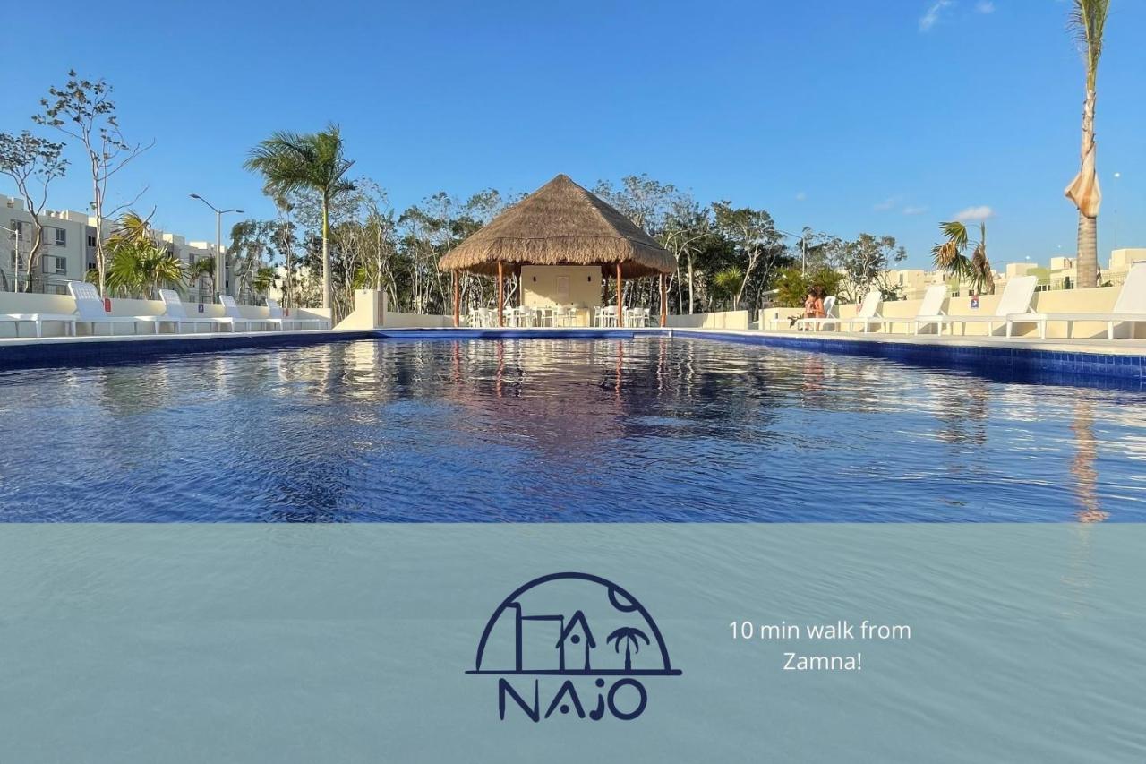 Villa Zamna Tulum 2Br W/Pool & Wifi Exterior foto